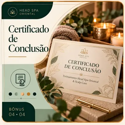 Capa do bônus Certificado de Conclusão
