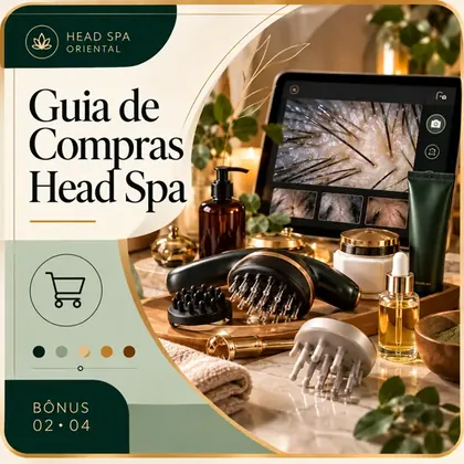 Capa do bônus Guia de Compras Head Spa